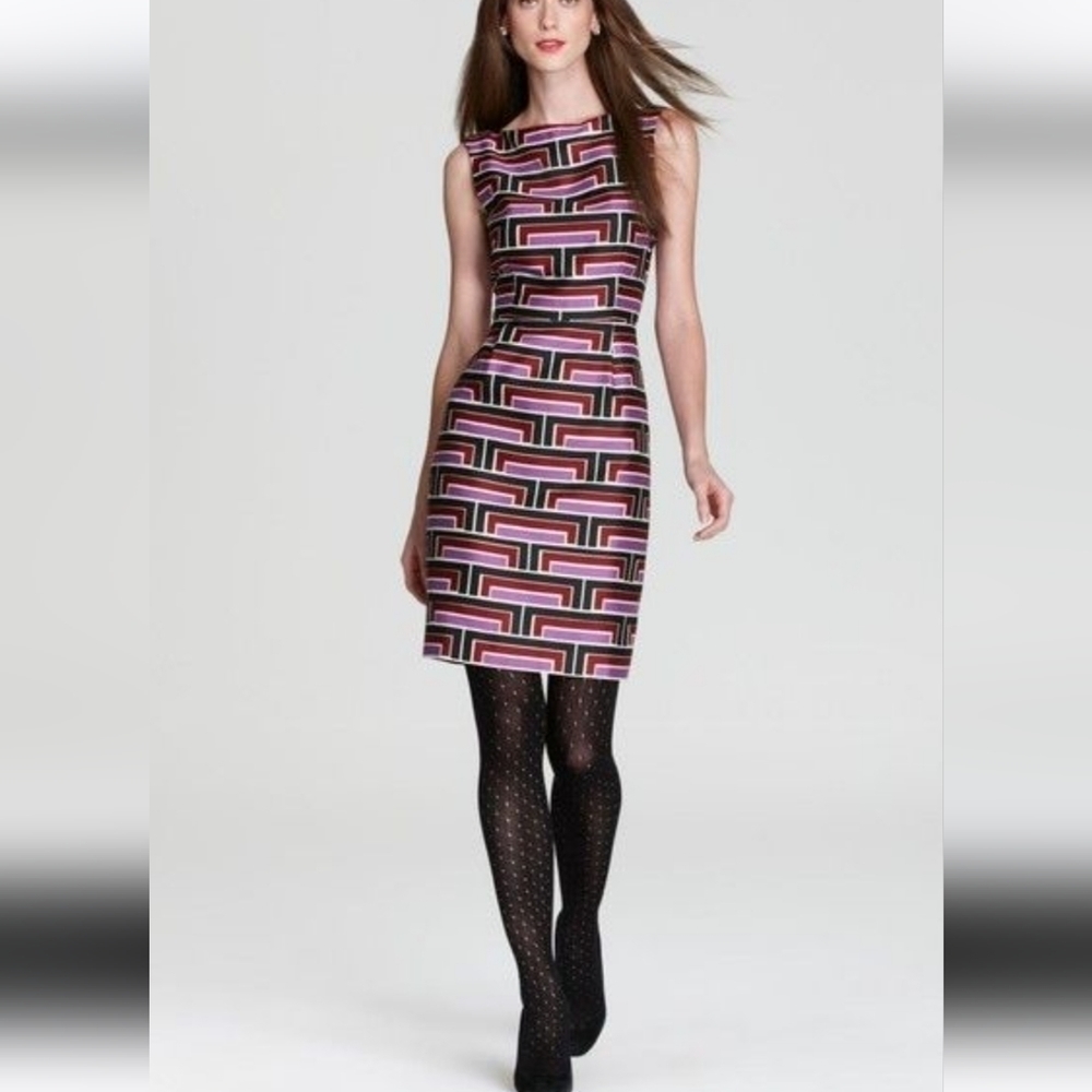 Nwt Kate Spade Florence Broadhurst Purdy geometric dress Size 8